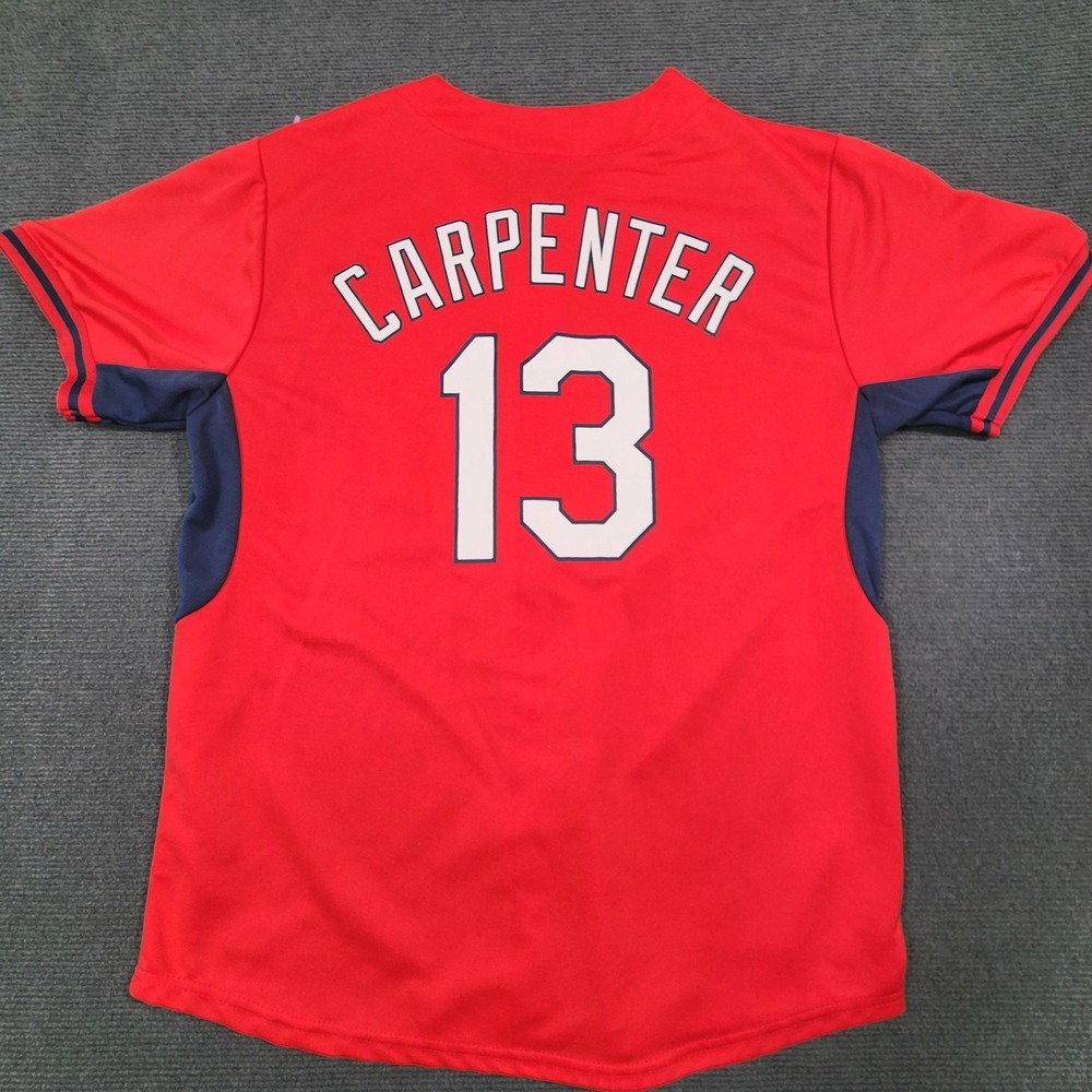 St. Louis Cardinals Baseball Jersey Mens XL Red Matt Carpenter 13 MLB